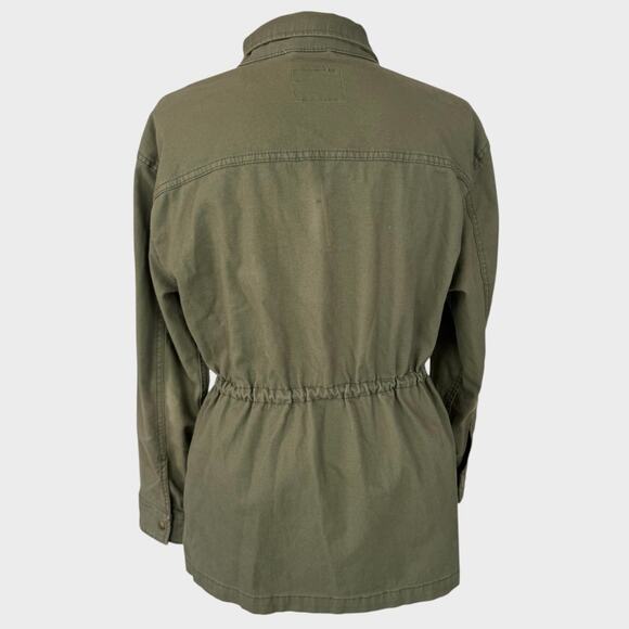 Old Navy Small Utility Barn Jacket Olive Green - Picture 5 of 7
